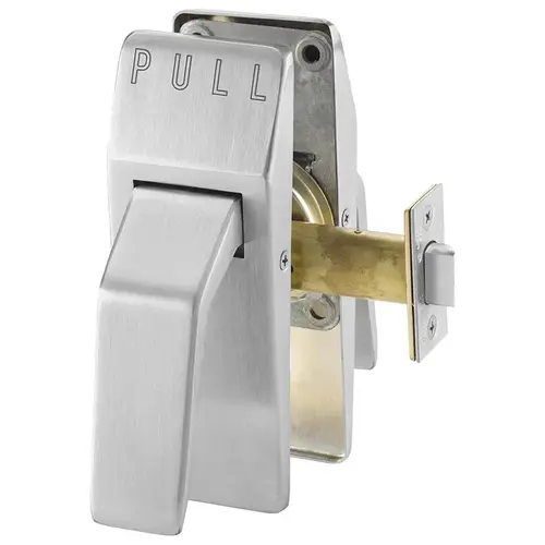 Hospital Push/Pull Latch Satin Chrome