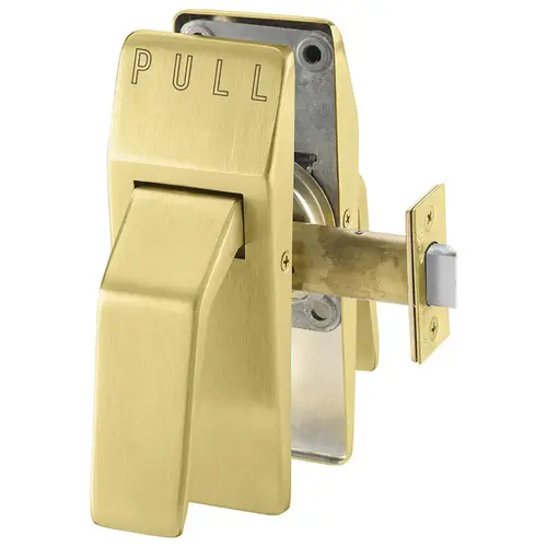 Hospital Push/Pull Latch Satin Brass