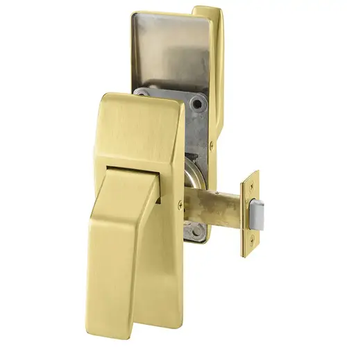 Hospital Push/Pull Latch Satin Brass