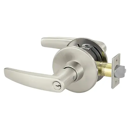 Cylindrical Lock Satin Nickel Plated Clear Coated