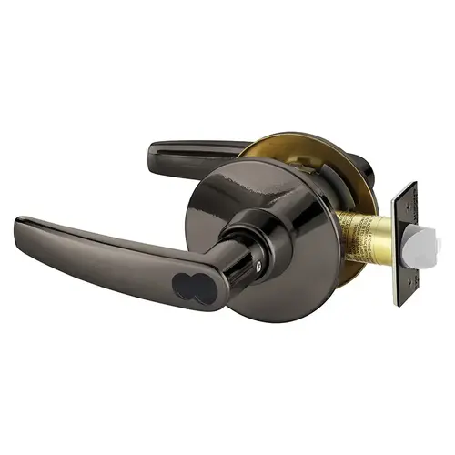 Cylindrical Lock Oxidized Satin Bronze Relieved Clear Coated