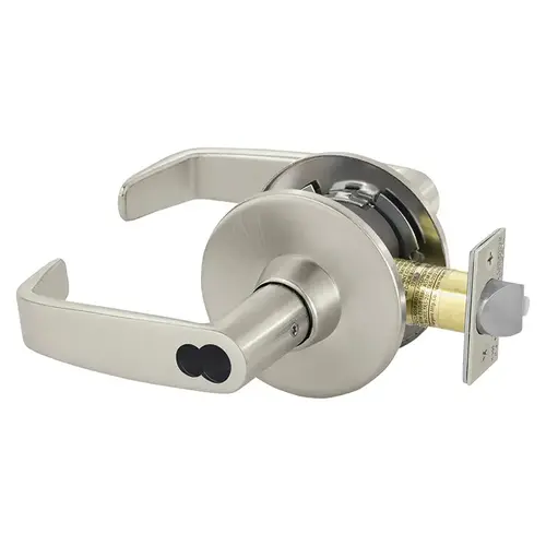 Cylindrical Lock Satin Nickel Plated Clear Coated