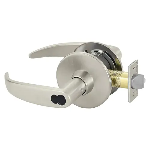 Cylindrical Lock Satin Nickel Plated Clear Coated