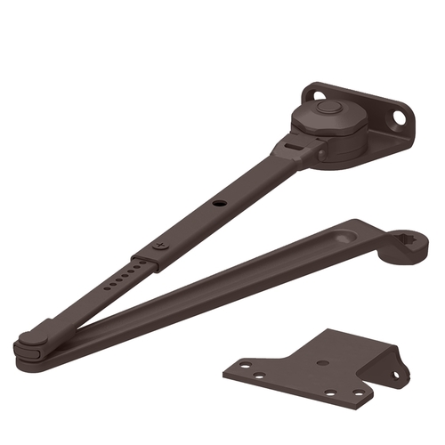 Hold Open Arm with 62PA Plate 695 Dark Bronze Finish