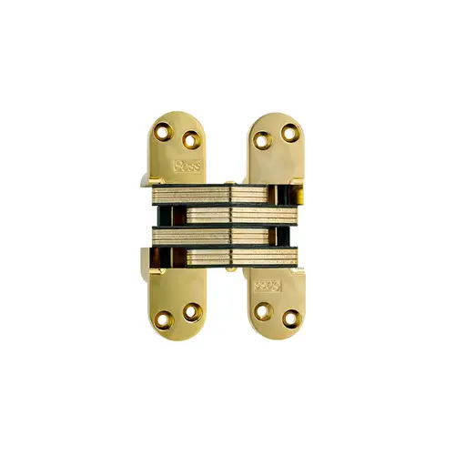 220 INV HNG 5-1/2IN US3 1EA 220 SER 5-1/2IN INVIS HINGE 2 INCH MIN DOOR THICKNESS 1 EACH BRIGHT BRASS