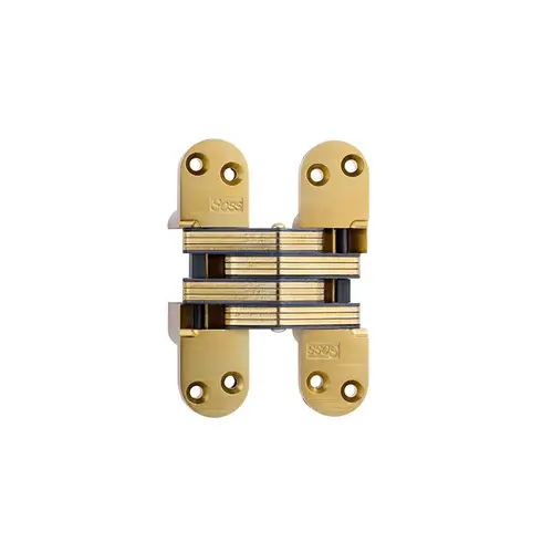 220 INV HNG 5-1/2IN US4 1EA 220 SER 5-1/2IN INVIS HINGE 2 INCH MIN DOOR THICKNESS 1 EACH SATIN BRASS