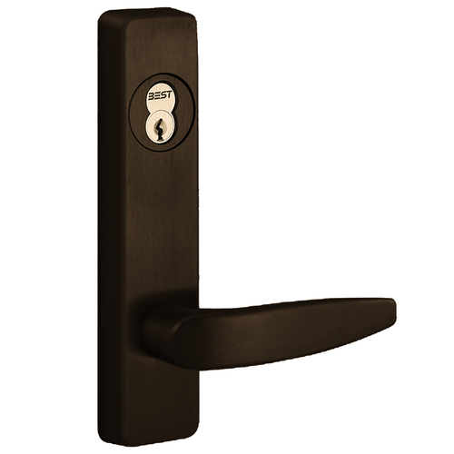 Exit Device Trim Dark Oxidized Satin Bronze Oil Rubbed