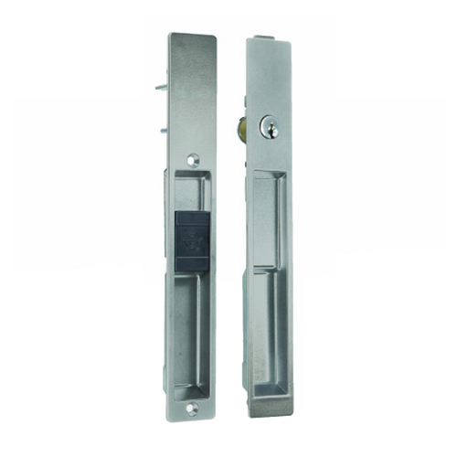 Flush Locksets Satin Aluminum Ritecoat Paint