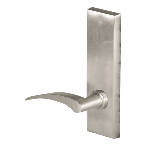 Mortise Lock Satin Nickel Plated Clear Coated