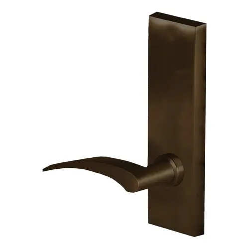 Mortise Lock Satin Bronze Blackened Satin Relieved Clear Coated