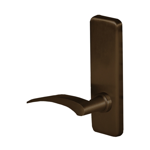 Mortise Lock Satin Bronze Blackened Satin Relieved Clear Coated