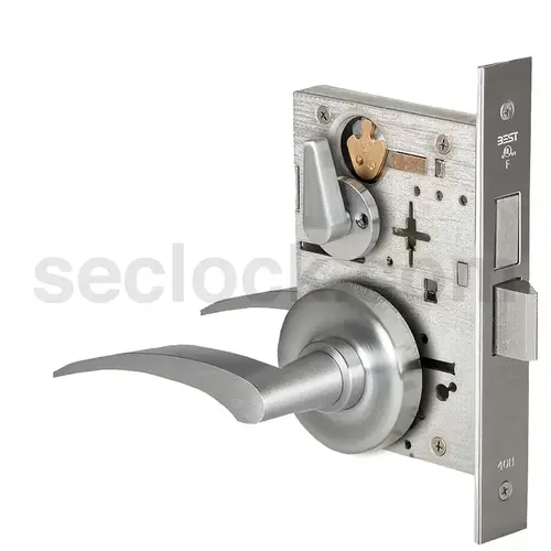 Mortise Lock Satin Chrome