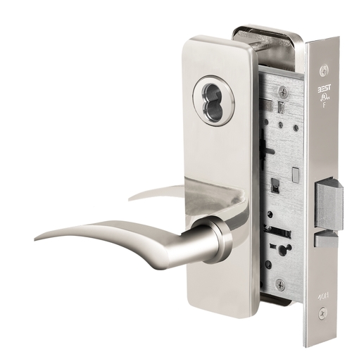 Mortise Lock Bright Chrome