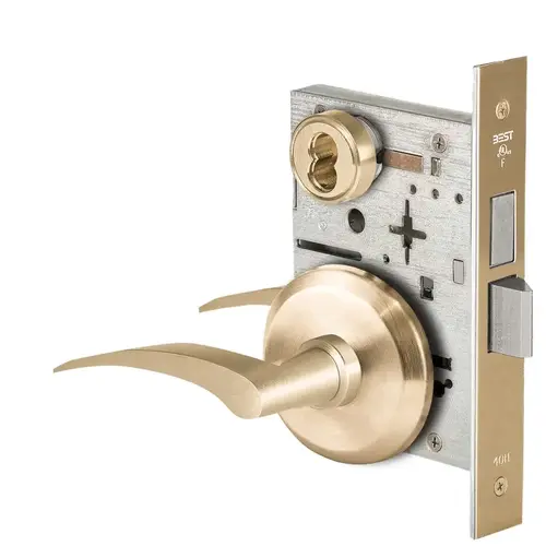 Mortise Lock Satin Brass