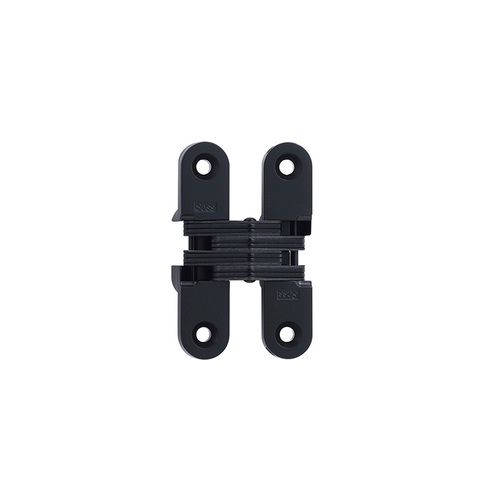 SOSS 208US19 208 INV HNG 2-3/4IN US19 1EA 208 SER 2-3/8IN INVIS HINGE 1 INCH MIN DOOR THICKNESS 1 EACH BLACK E-COATED