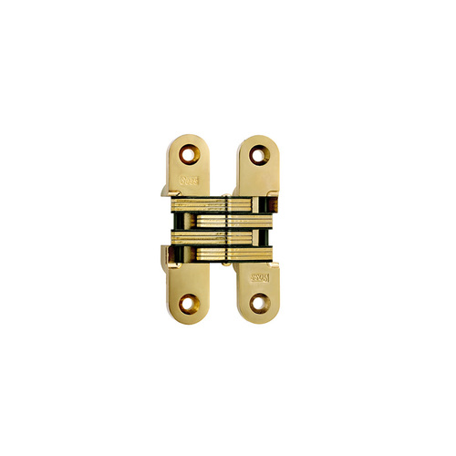 216 INV HNG 4-5/8IN US3 1EA 216 SER 4-5/8IN INVIS HINGE 1-3/8 INCH MIN DOOR THICKNESS 1 EACH BRIGHT BRASS