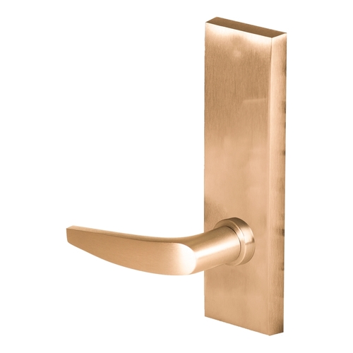 Mortise Lock Satin Bronze Clear Coated