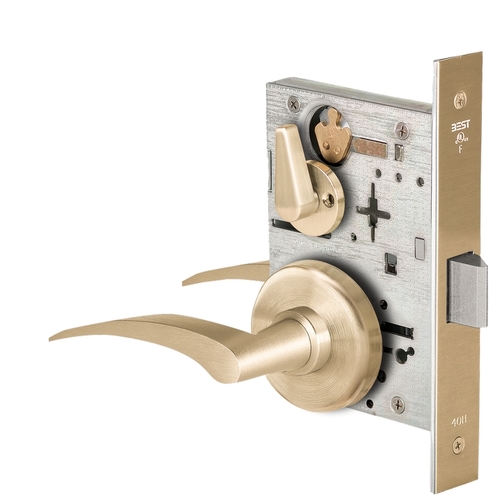 Mortise Lock Satin Brass