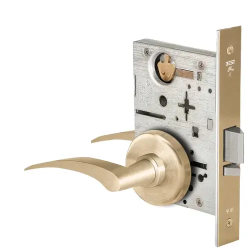 Mortise Lock Satin Brass