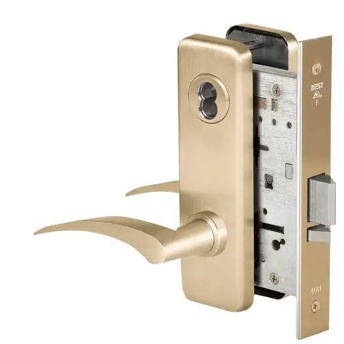 Mortise Lock Satin Brass