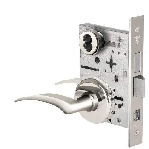 Mortise Lock Bright Chrome