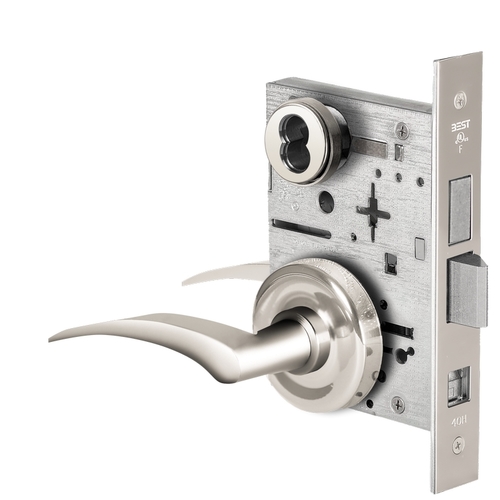 Mortise Lock Bright Chrome