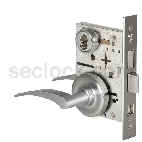 Mortise Lock Satin Chrome