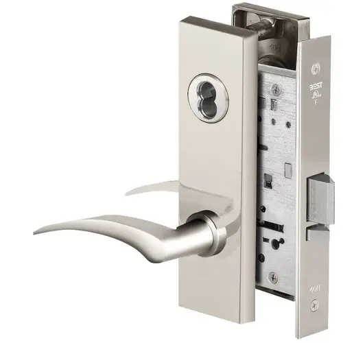 Mortise Lock Bright Chrome