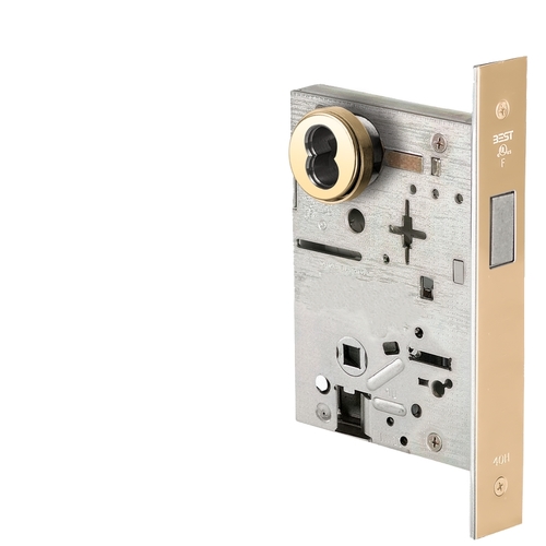 Mortise Lock Bright Brass