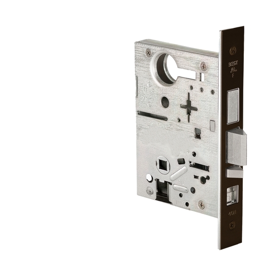 Mortise Lock Satin Bronze Blackened Satin Relieved Clear Coated