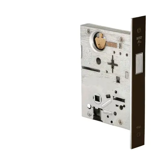 Mortise Lock Dark Bronze Painted