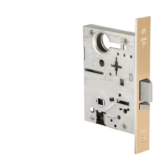 Mortise Lock Bright Brass