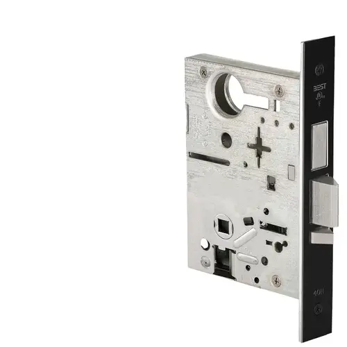 Mortise Lock Flat Black Coated