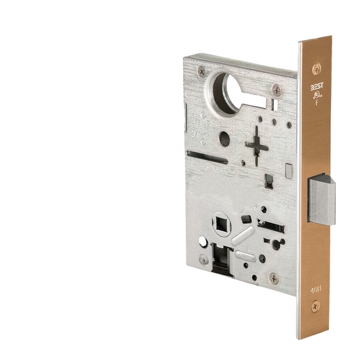 Mortise Lock Satin Bronze Clear Coated