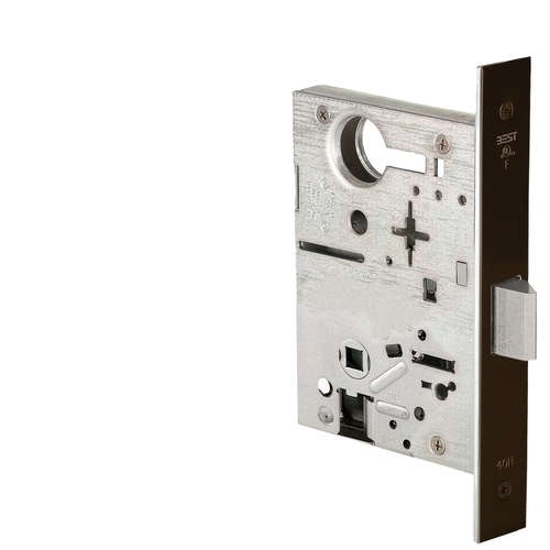 Mortise Lock Dark Bronze Painted