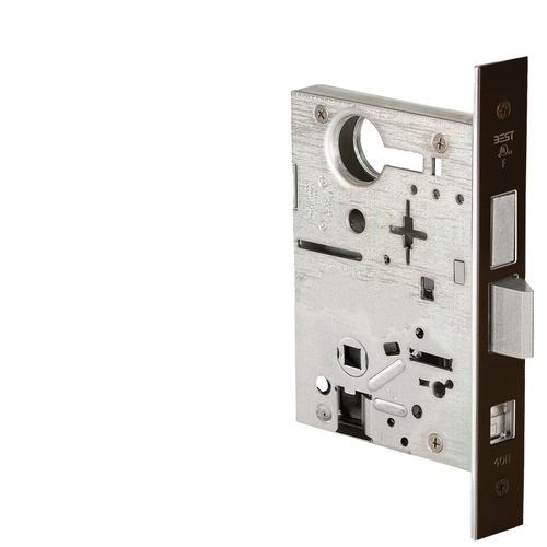 Mortise Lock Dark Oxidized Satin Bronze Oil Rubbed