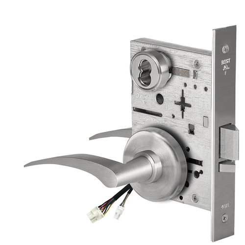 Electric Mortise Lock Satin Chrome