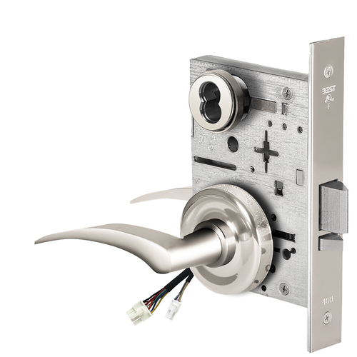 Electric Mortise Lock Bright Chrome