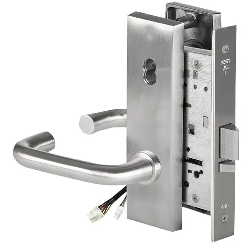 Electric Mortise Lock Satin Chrome