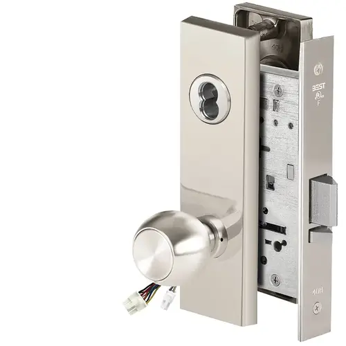 Electric Mortise Lock Bright Chrome