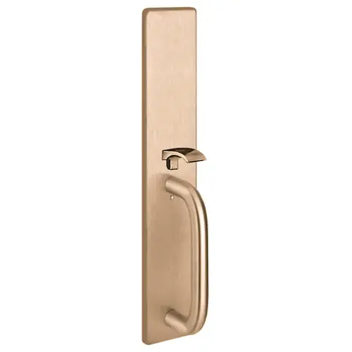 Exit Device Trim Satin Bronze Clear Coated