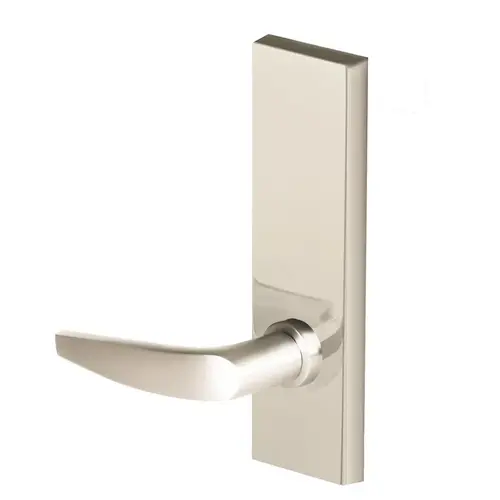 Mortise Lock Bright Nickel Plated Clear Coated