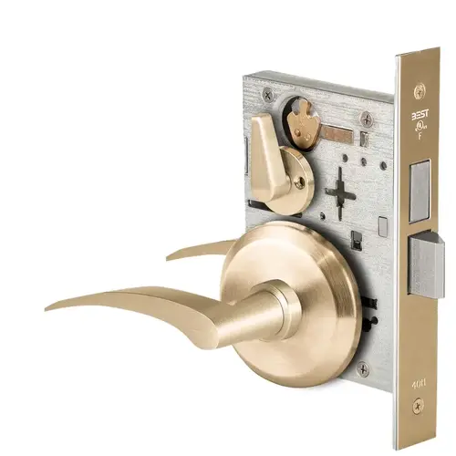 Mortise Lock Satin Brass