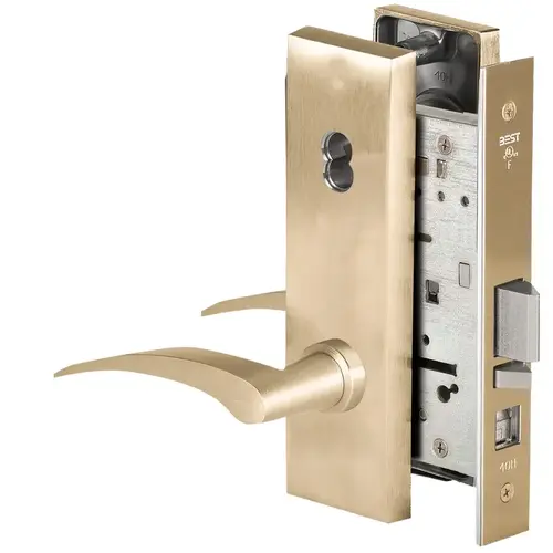 Mortise Lock Satin Brass