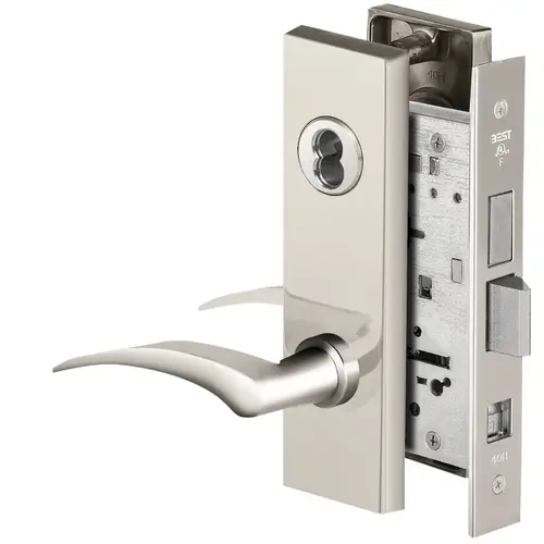 Mortise Lock Bright Chrome