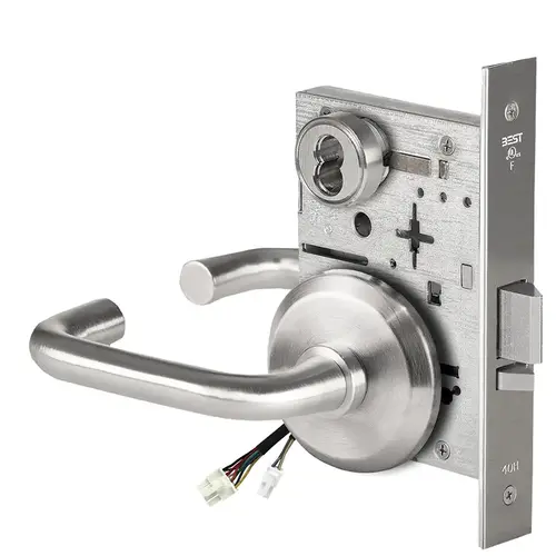 Electric Mortise Lock Satin Chrome