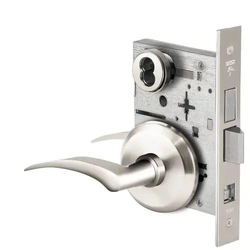 Mortise Lock Bright Chrome