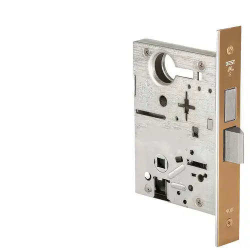 Mortise Lock Satin Bronze Clear Coated