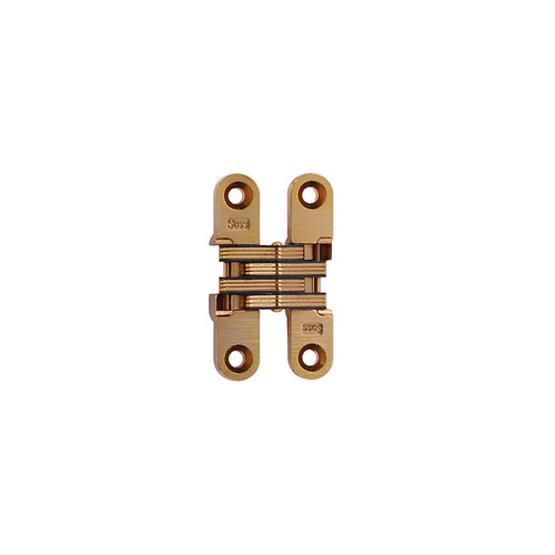 204 INV HNG 2-3/8IN US4 1EA 204 SER 2-3/8IN INVIS HINGE 3/4 INCH MIN DOOR THICKNESS 1 EACH SATIN BRASS Pair