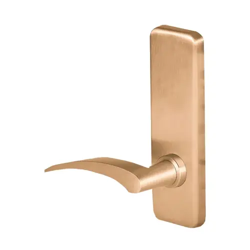 Mortise Lock Satin Bronze Clear Coated